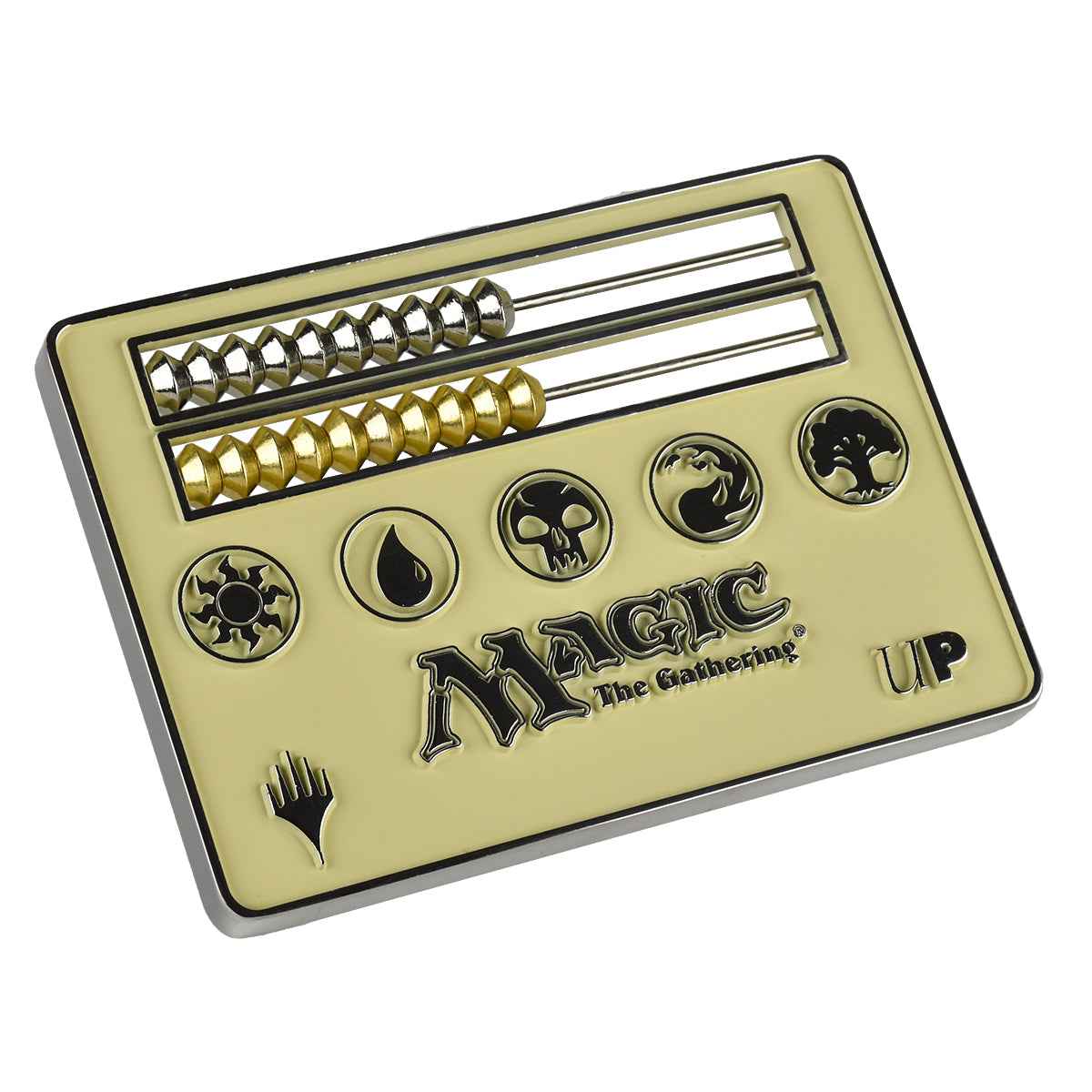 A beige Abacus Life Counter for Magic: The Gathering. Brand: Ultra PRO, Item: Abacus Life Counter