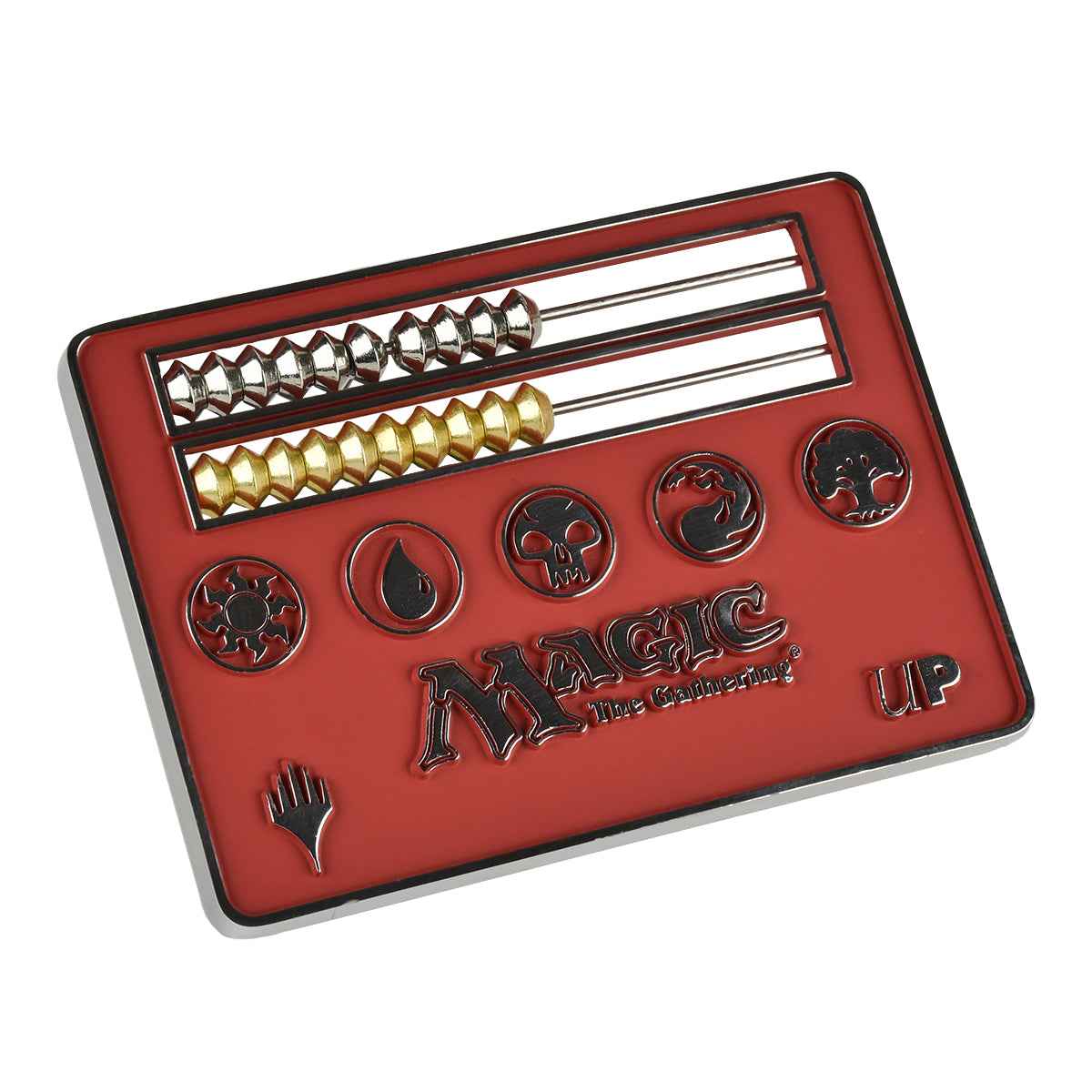 A red Abacus Life Counter for Magic: The Gathering. Brand: Ultra PRO, Item: Abacus Life Counter