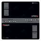 A black 2-Player 24" x 24" Magic: The Gathering Battlefield Gaming Playmat. Brand: Ultra PRO, Item: 2-Player 24" x 24" Battlefield Gaming Playmat for Magic: The Gathering.