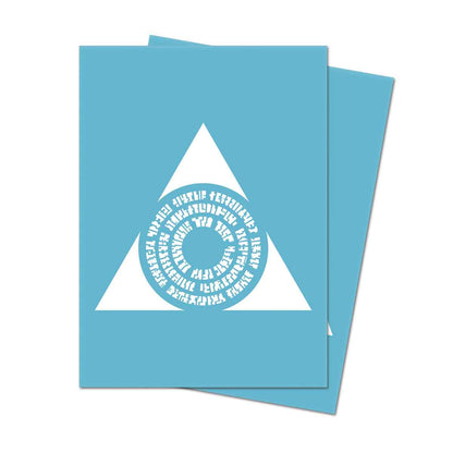 A light blue Guilds of Ravnica Azorius Standard DECK PROTECTOR® Sleeves (100ct) for Magic: The Gathering. Brand: Ultra PRO, Item: Guilds of Ravnica Standard DECK PROTECTOR® Sleeves (100ct) for Magic: The Gathering