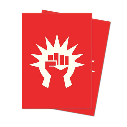 A Red Boros Guilds of Ravnica Standard DECK PROTECTOR® Sleeves (100ct). Brand: Ultra PRO, Item: Guilds of Ravnica Standard DECK PROTECTOR® Sleeves (100ct) for Magic: The Gathering