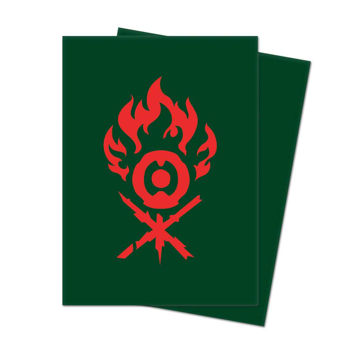 A Green Guilds of Ravnica Standard DECK PROTECTOR® Sleeves (100ct) for Magic: The Gathering. Brand: Ultra PRO, Item: Gruul