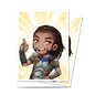 A Chibi Gideon Good Job! Standard DECK PROTECTOR® Sleeves (100ct) for Magic: The Gathering. Brand: Ultra PRO, Item: Chibi Collection Gideon Good Job! Standard DECK PROTECTOR® Sleeves (100ct) for Magic: The Gathering