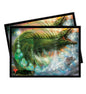 A green dragon themed Standard DECK PROTECTOR® Sleeves. Brand: Ultra PRO, Item: Ultimate Masters (UMA) Pattern of Rebirth Standard DECK PROTECTOR® Sleeves (100ct).