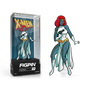 A blue and white FiGPiN collectible pin of Mystique from X-Men. Brand: FiGPiN, Item: XMen Mystique.