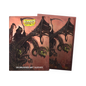 A dark fantasy art brushed art sleeves featuring a grim reaper riding a skeletal dragon. Brand: Dragon Shield, Item: Halloween 2025 - Brushed Art Sleeves