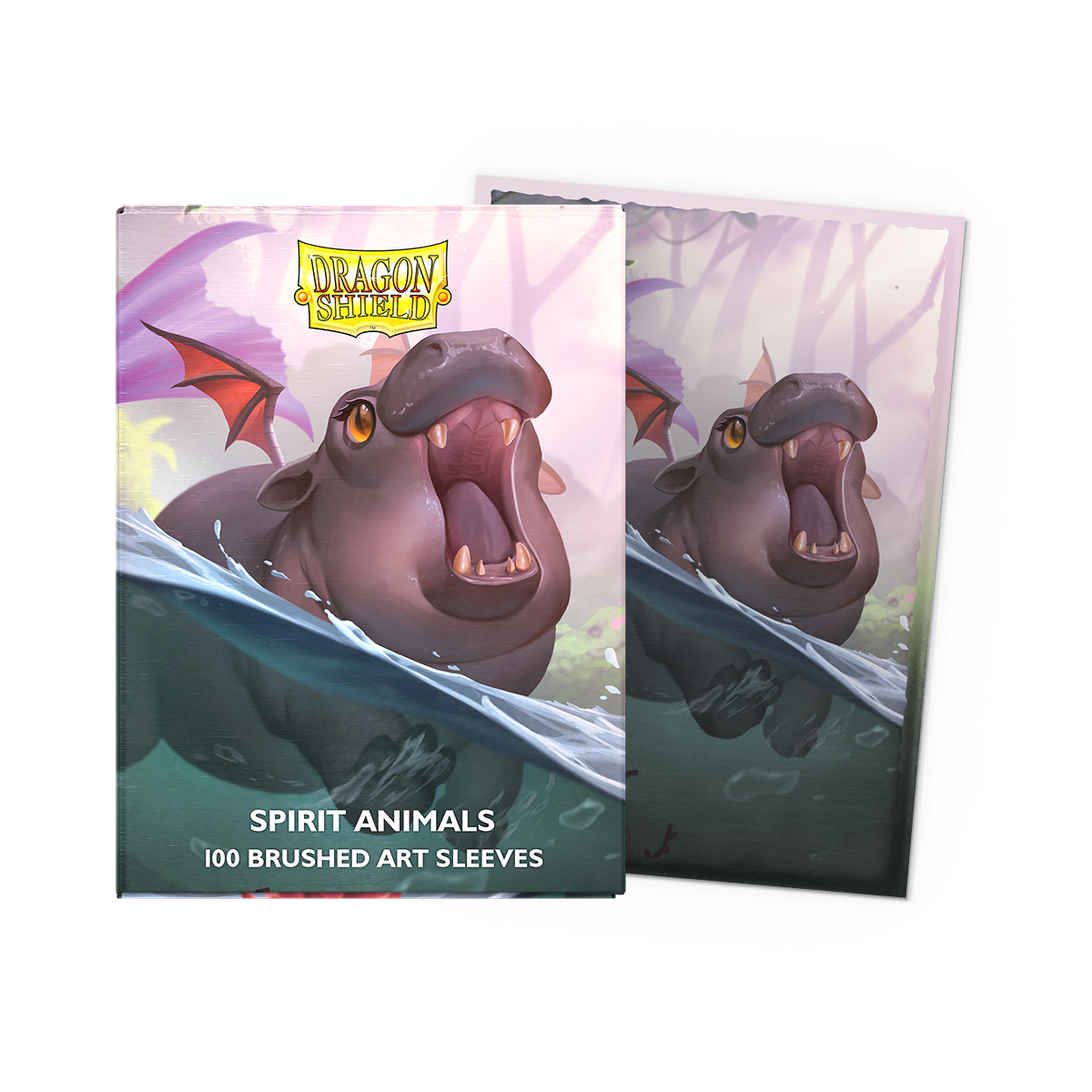 A Brushed Art Sleeve featuring The Snortle from Dragon Shield's Spirit Animals collection. Item: 100 Brushed Art Sleeves.