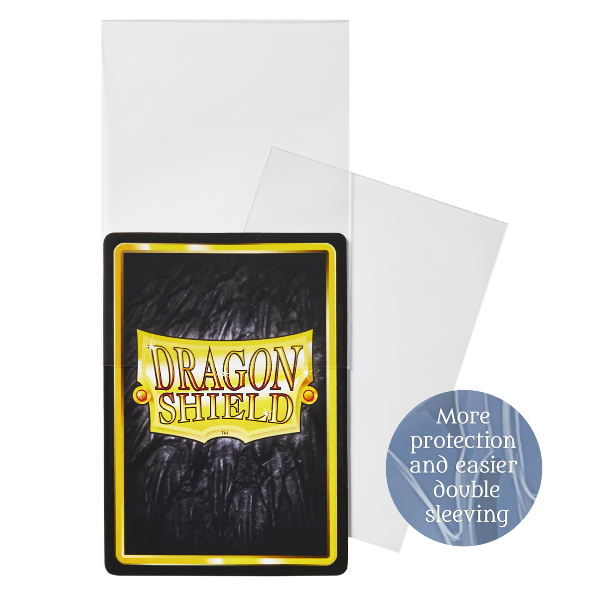 A clear Perfect Fit - Thick Inner Sleeves for trading cards.