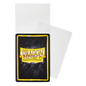 A clear Dragon Shield toploading perfect fit card sleeve. Brand: Dragon Shield, Item: Clear - Toploading Perfect Fit Sleeves.