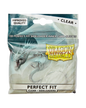 A clear Dragon Shield Perfect Fit Sideloading Inner Card Sleeves, 100 count.