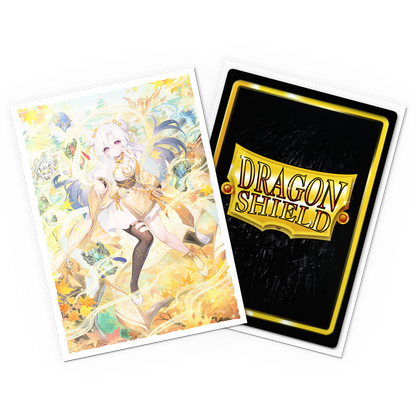 A matte art card sleeve featuring Guo Jia from Heaven's Favored. Brand: Dragon Shield, Item: Grand Archive - Guo Jia: Heaven s Favored - Matte Art Sleeves.