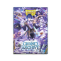 A purple and blue anime-style art sleeve featuring a male character in a suit. Brand: Dragon Shield, Item: Grand Archive - Ciel, Mirage's Grave - Matte Dual Art Sleeves.