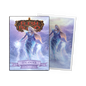 A purple and white Flesh and Blood Iyslander: Elemental Wizard 100 Art Sleeves by Dragon Shield.