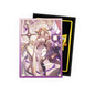 A purple-bordered anime-style card sleeve featuring Haniel, Archangel of Spectra. Brand: Grand Archive, Item: Haniel, Archangel of Spectra - Matte Dual Art Sleeves.
