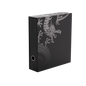 A black Sanctuary Slipcase Binder with a dragon design. Brand: Dragon Shield (Dev), Item: Sanctuary Slipcase Binder - Black.