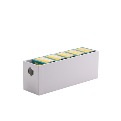 A white Fortress Card Drawers. Brand: nan, Item: Fortress Card Drawers - White.