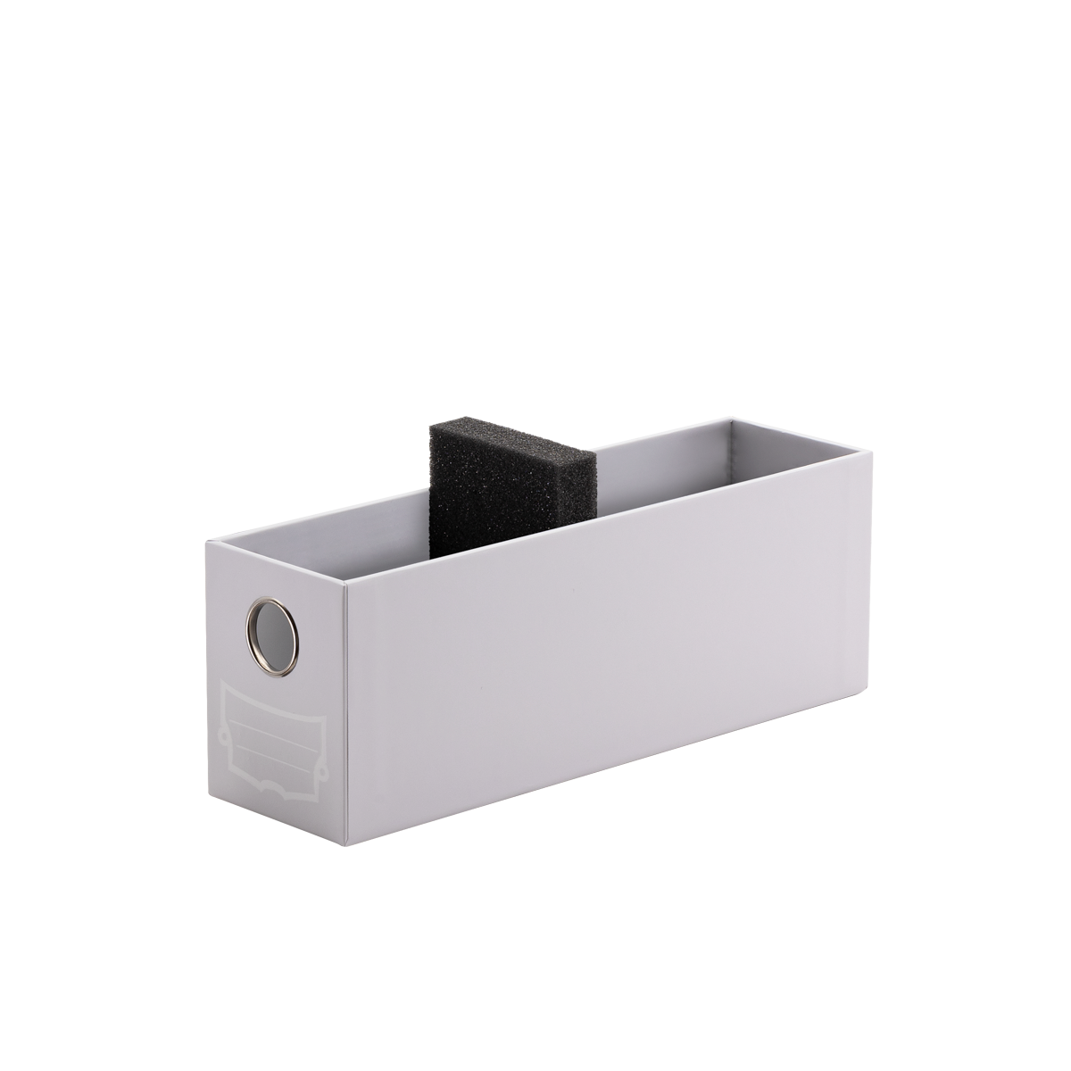 A white card drawer. Brand: Fortress, Item: Fortress Card Drawers - White
