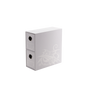 A white Dragon Shield Fortress 2-Card Drawers Vertical storage box.