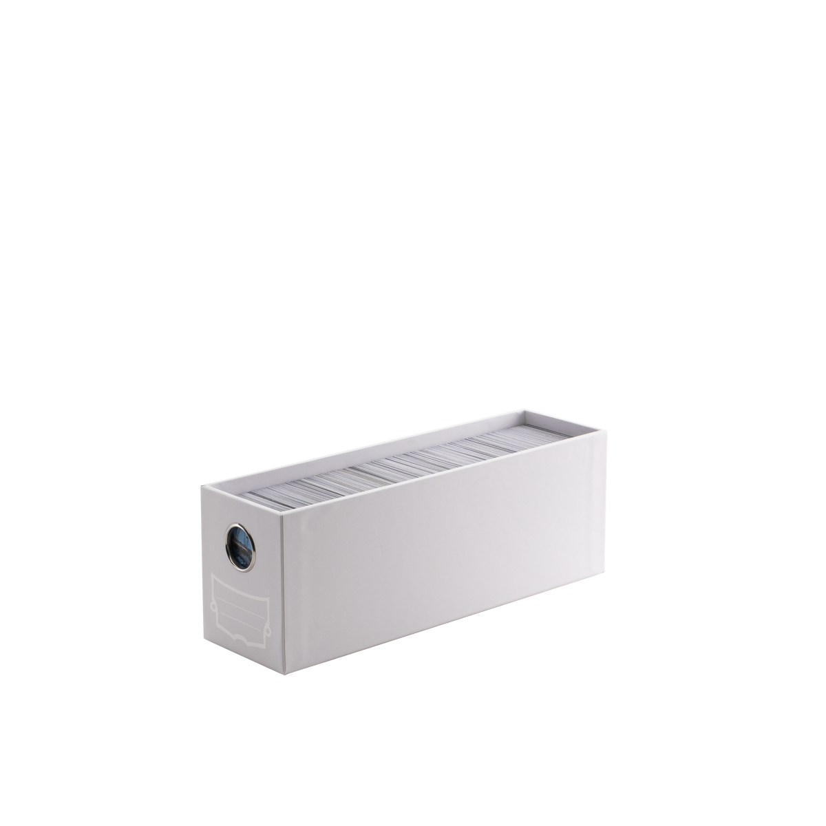 A White 1-Card Drawer. Brand: Fortress, Item: 1-Card Drawer - White.