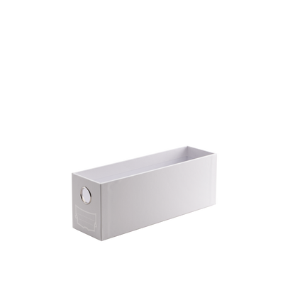 A white 1-Card Drawer. Brand: Fortress, Item: Fortress - 1-Card Drawer - White.