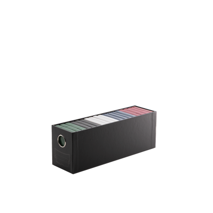 A black 1-Card Drawer for trading cards. Brand: Fortress, Item: 1-Card Drawer - Black.