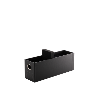 A Black 1-Card Drawer. Brand: Fortress, Item: Fortress - 1-Card Drawer - Black.