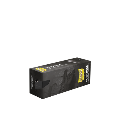 A black Dragon Shield Fortress 1-Card Drawer. Brand: Dragon Shield, Item: Fortress - 1-Card Drawer - Black.
