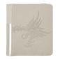 A Ashen White Card Codex Portfolio 80. Brand: Dragon Shield (Dev), Item: Card Codex Portfolio 80 - Ashen White.