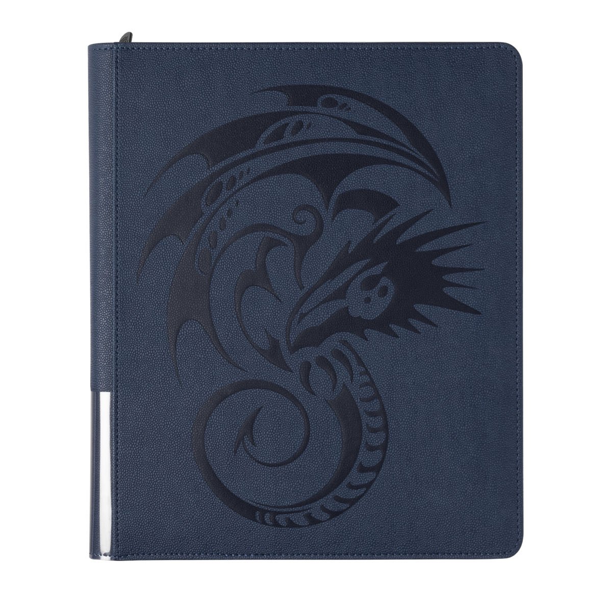 A Midnight Blue Card Codex Zipster Binder. Brand: Dragon Shield (Dev), Item: Card Codex Zipster Binder - Regular - Midnight Blue.