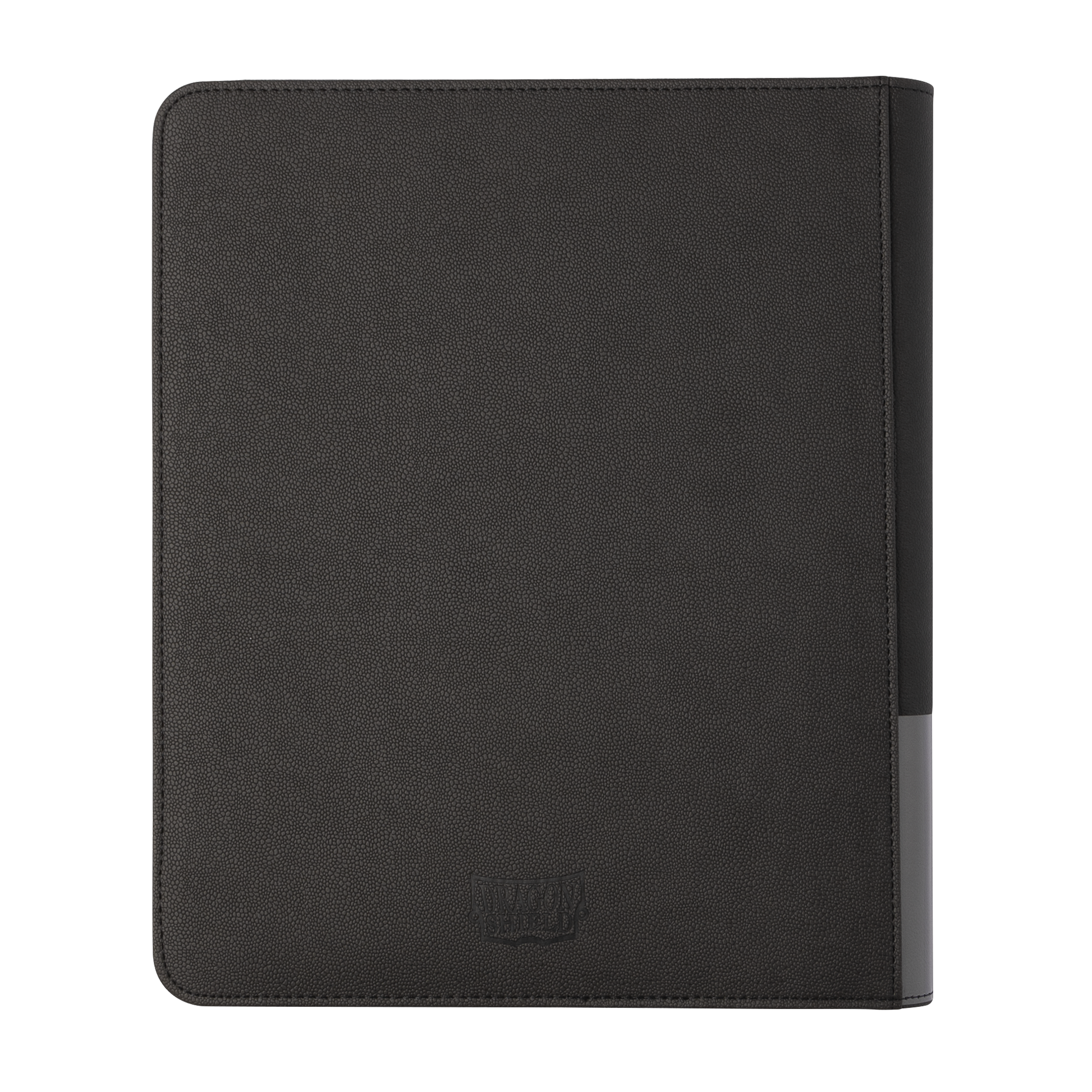 A grey Card Codex Zipster Binder. Brand: Dragon Shield, Item: Card Codex Zipster Binder - Regular - Iron Grey.