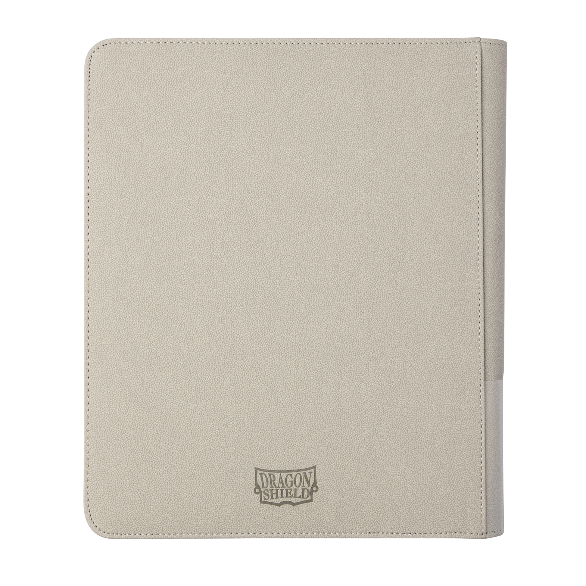 A Ashen White Card Codex Zipster Binder. Brand: Dragon Shield, Item: Card Codex Zipster Binder - Regular - Ashen White