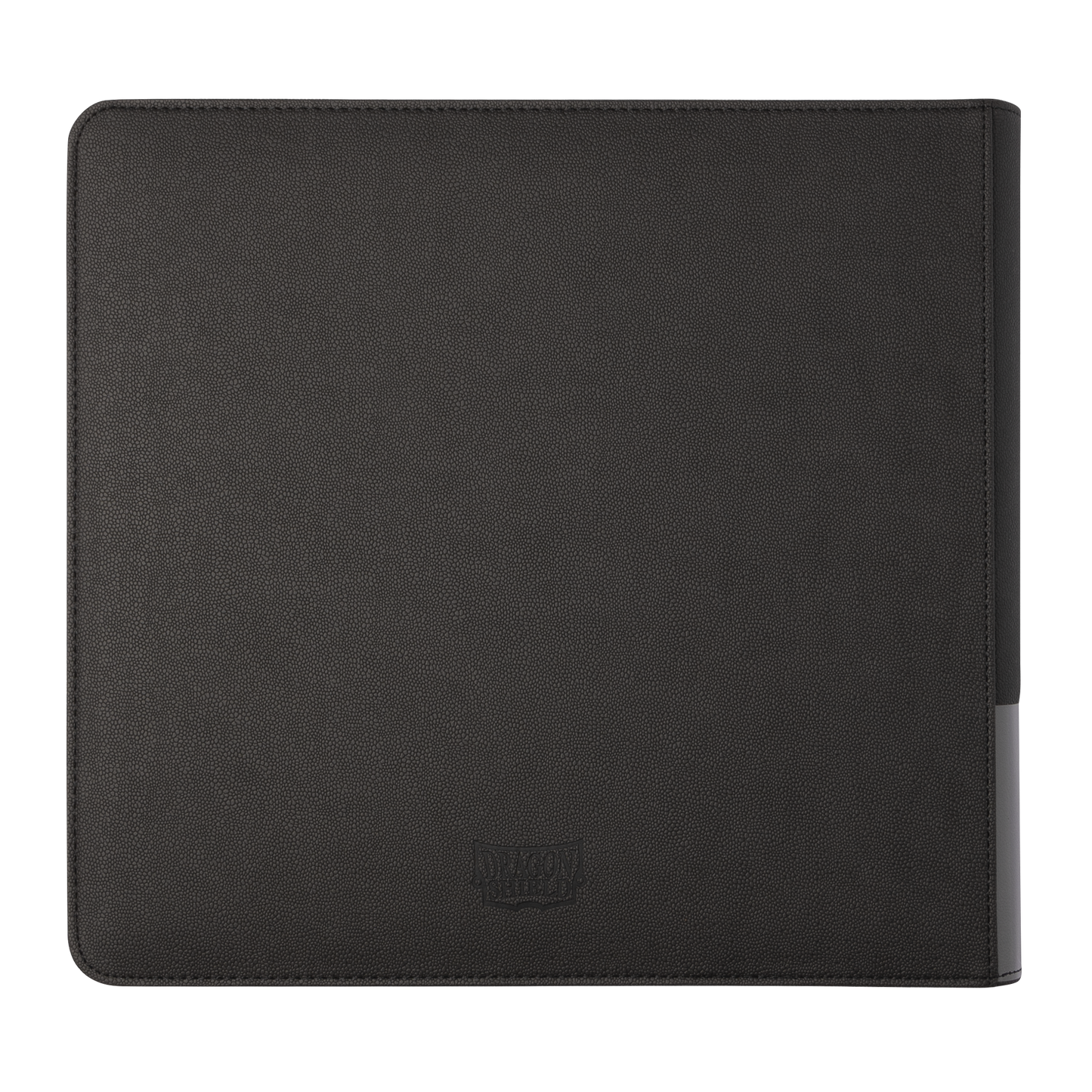 A dark grey Card Codex Zipster Binder XL. Brand: Dragon Shield, Item: Card Codex Zipster Binder - XL - Iron Grey.