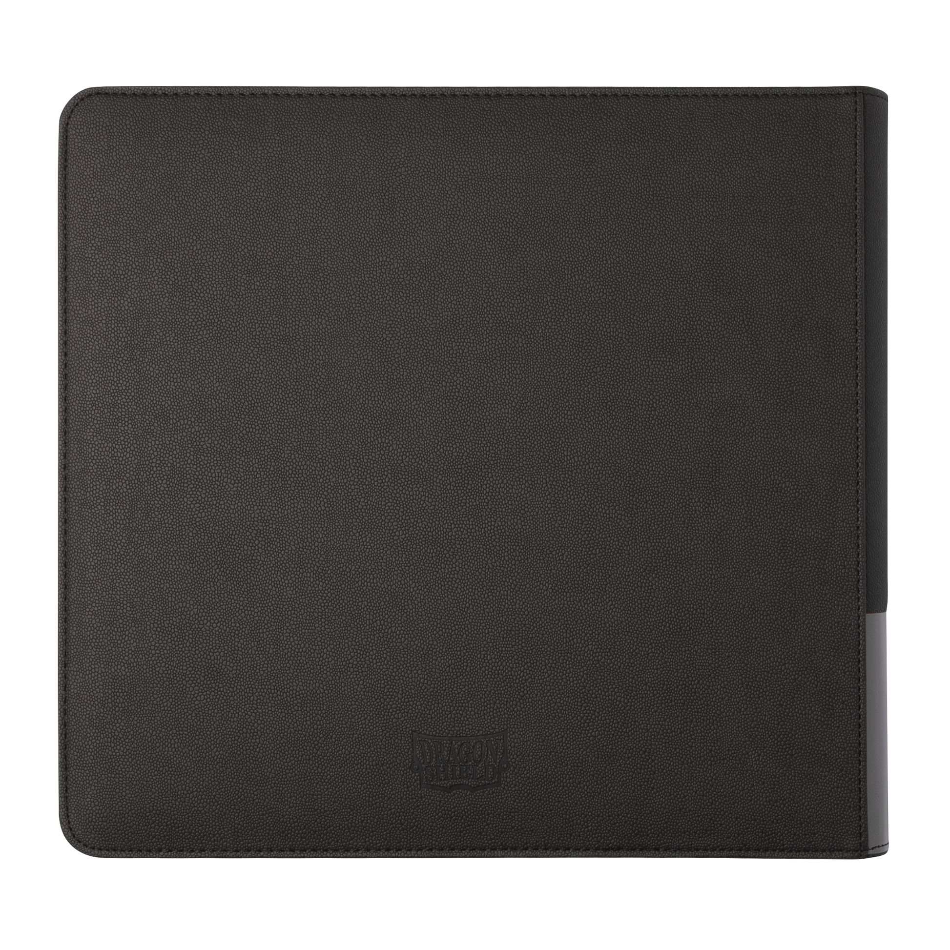 A dark grey Card Codex Zipster Binder XL. Brand: Dragon Shield, Item: Card Codex Zipster Binder - XL - Iron Grey.