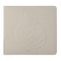 A light grey Card Codex Zipster Binder XL. Brand: Dragon Shield, Item: Card Codex Zipster Binder - XL - Ashen White.