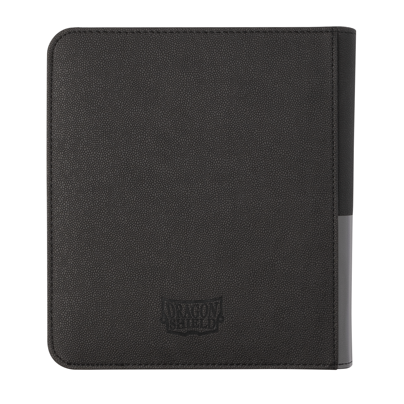 A Black Card Codex Zipster Binder - Small. Brand: Dragon Shield, Item: Card Codex Zipster Binder - Small - Iron Grey.