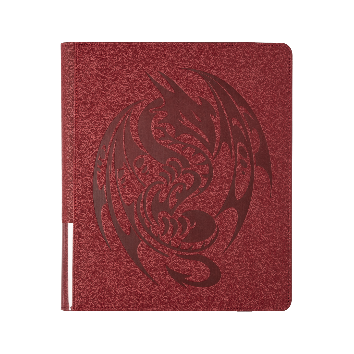 A Blood Red Card Codex Portfolio 360. Brand: Dragon Shield (Dev), Item: Card Codex Portfolio 360 - Blood Red.