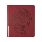 A Blood Red Card Codex Portfolio 360. Brand: Dragon Shield (Dev), Item: Card Codex Portfolio 360 - Blood Red.