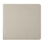 A light grey Dragon Shield Card Codex Portfolio 576 with embossed dragon design.