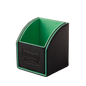 A Black/Green Dragon Shield Nest 100 Deck Box. Brand: Dragon Shield, Item: Nest 100 - Black/Green.