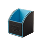A Black/Blue Nest 100 Deck Box. Brand: Dragon Shield, Item: Nest 100 - Black/Blue.