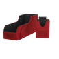 A Red/Black Nest +300 Deck Box and Card Holder. Brand: Dragon Shield, Item: Nest +300 - Red/Black.