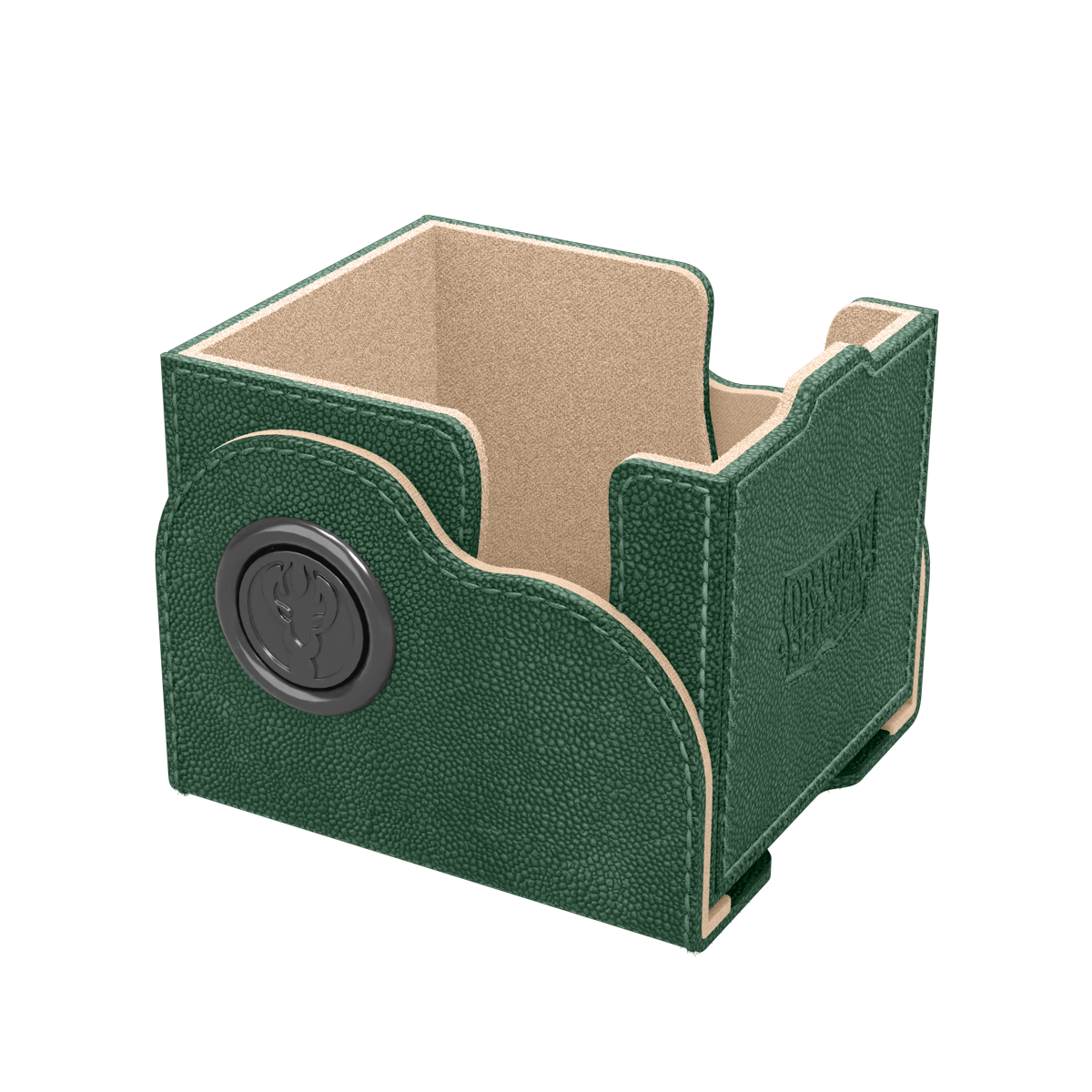 A Green and Sand Dragon Shield Deck Box 100+. Brand: Dragon Shield, Item: Dragon Box 100+ Green & Sand.