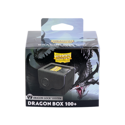 A Black & Lilac Dragon Box 100+ Deck Box. Brand: Dragon Shield, Item: Dragon Box 100+.