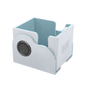 A White & Aqua Dragon Box 100+ Deck Box. Brand: Dragon Shield, Item: Dragon Box 100+ White & Aqua.