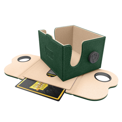 A Green and Sand Dragon Shield Deck Box 150+. Brand: Dragon Shield, Item: Dragon Box 150+ Green & Sand.