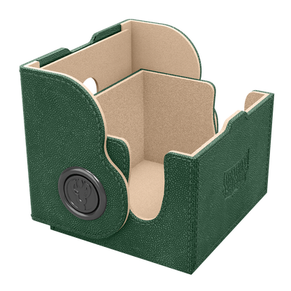 A Green and Sand Dragon Box 150+ Deck Box. Brand: Dragon Shield, Item: Dragon Box 150+ Green & Sand.