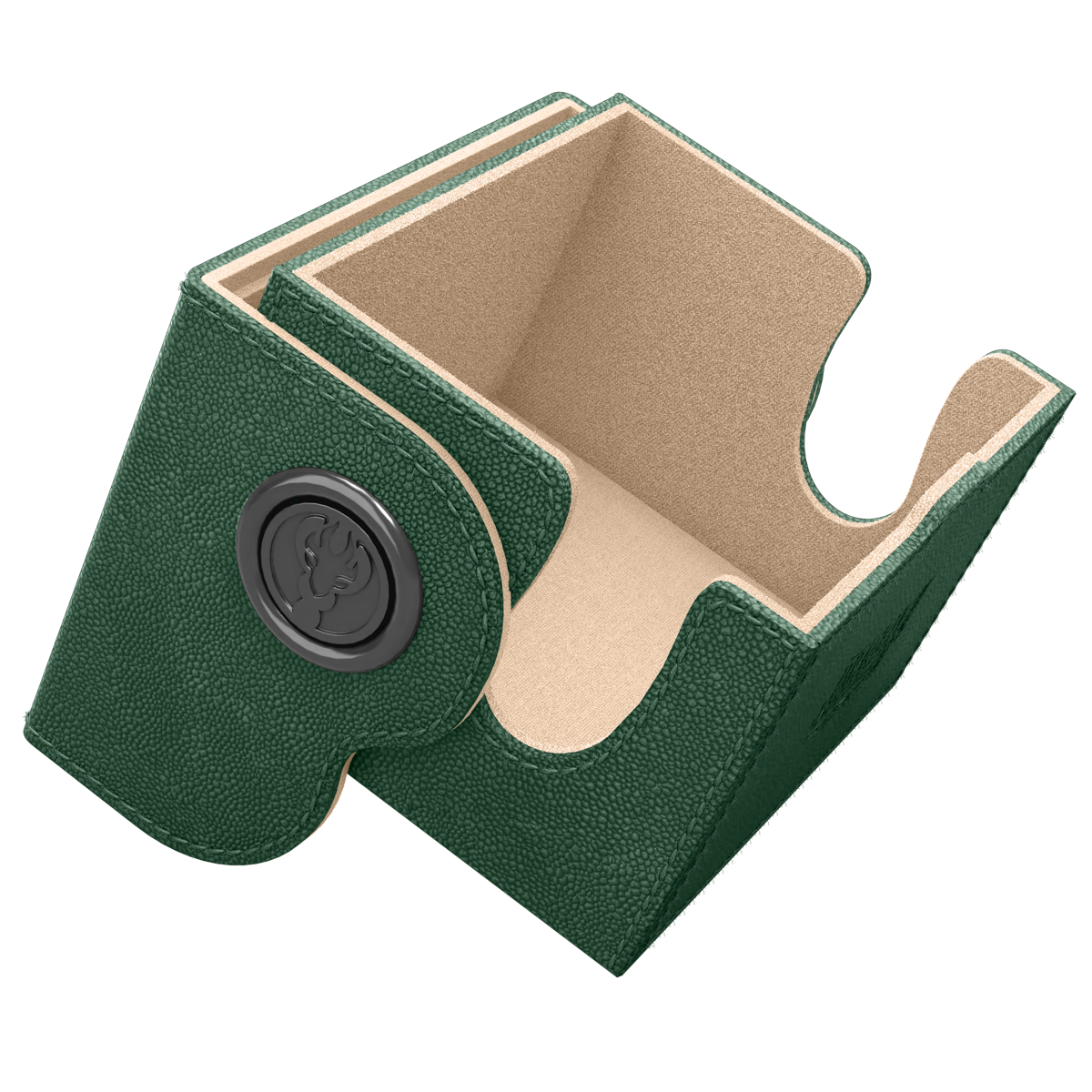 A Green & Sand Dragon Box 150+ Deck Box. Brand: Unknown, Item: Dragon Box 150+ Green & Sand.