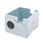 A White & Aqua Dragon Box 150+ Deck Box. Brand: Dragon Shield, Item: Dragon Box 150+ White & Aqua.