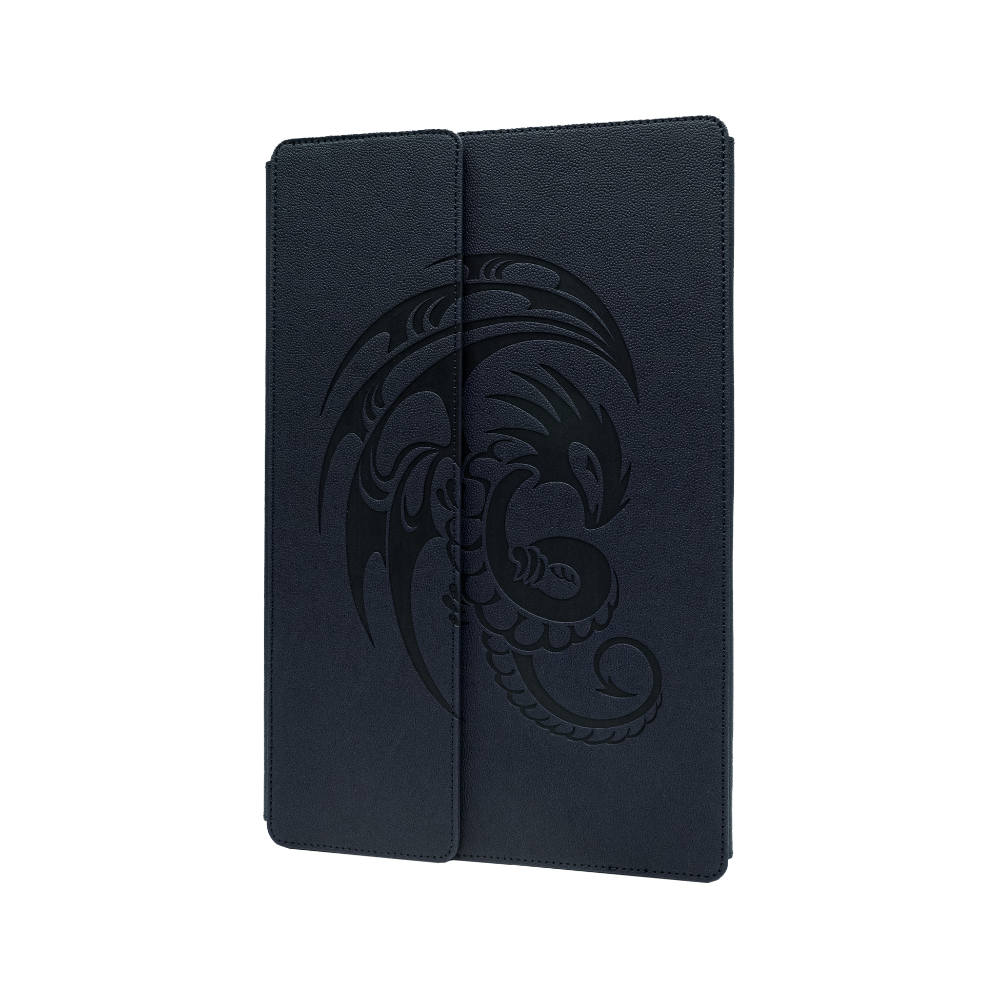 A Midnight Blue Dragon Shield Tablet Case. Brand: Dragon Shield (Dev), Item: Nomad - Midnight Blue.