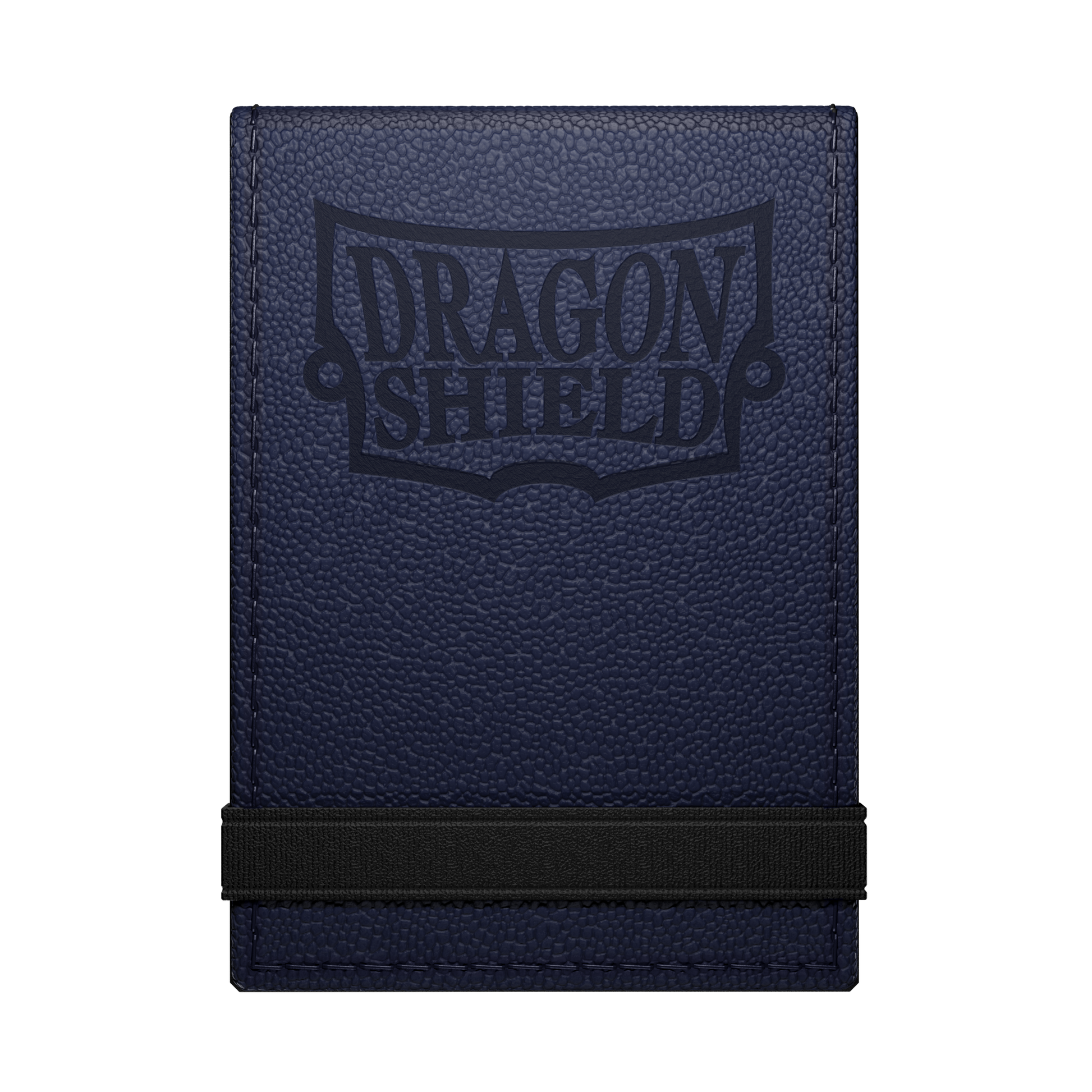 A Midnight Blue deck box. Brand: Dragon Shield, Item: Life Ledger - Midnight Blue.